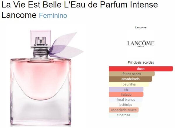 076 BRAND LA VIE EST BELLE INTENSE - Imagem 5