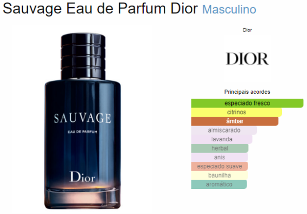 100 BRAND SAUVAGE DIOR - Imagem 6