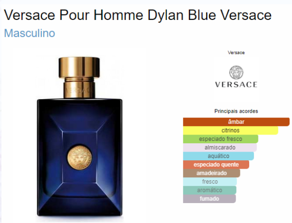 170 BRAND VERSACE DYLAN BLUE MEN - Imagem 5